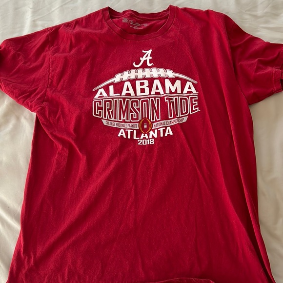2018 Alabama Crisom Playoffs Shirt - Picture 1 of 1
